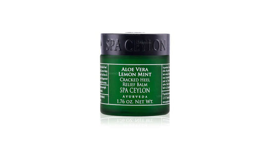 Spa Ceylon Aloe Vera Lemon Mint Cracked Heel Treatment Balm (50g)