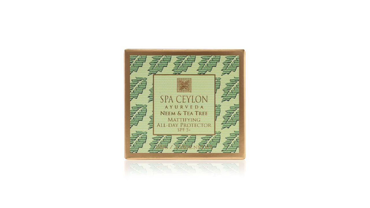 Spa Ceylon Neem and Tea Tree Mattifying All Day Protector (SPF 5+) 100g