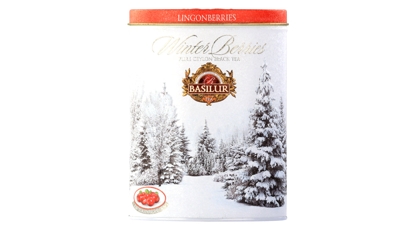 Basilur Winter Berries "Lingonberries" (100g) Tin