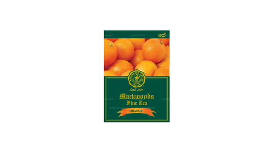 Mackwoods Orange Flavoured Single Estate Black Tea 25 Enveloped Tea Bags (50g)