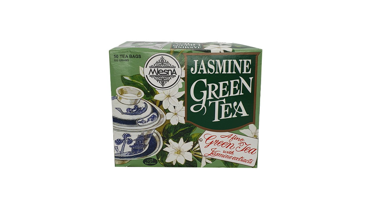 Mlesna Jasmine Green Tea (100g) 50 Tea Bags