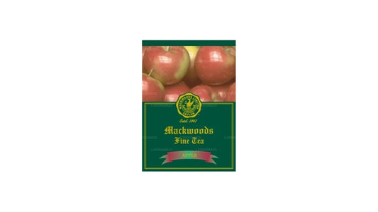 Mackwoods Delicious Apple Flavoured, Single Estate, Black Tea In 25 Enveloped, Tea Bags (50g)