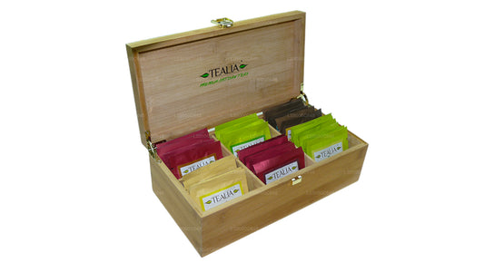 Tealia Wooden Gift Box (48 Sachets)