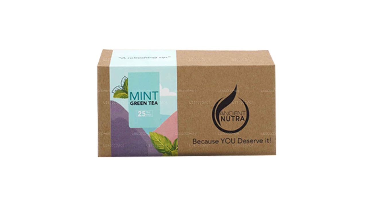 Ancient Nutra Mint Green Tea (25 Tea Bags)